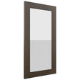 Fabuwood Luxe Canyon Oak DS GDWDC2430 Wall Glass Door, Front View