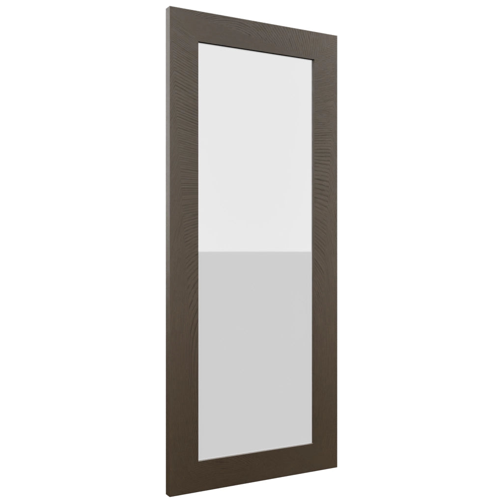 Fabuwood Luxe Canyon Oak DS GDWDC2436 Wall Glass Door, Front View