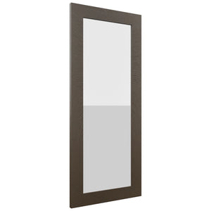 Fabuwood Luxe Canyon Oak DS GDWDC2436 Wall Glass Door, Front View