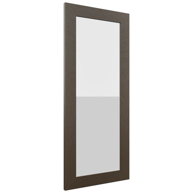 Fabuwood Luxe Canyon Oak DS GDWDC2436 Wall Glass Door, Front View