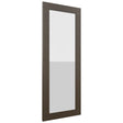 Fabuwood Luxe Canyon Oak DS GDWDC2439 Wall Glass Door, Front View