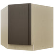 Fabuwood Luxe Canyon Oak DSB36FD Base Corner Diagonal Sink Cabinet, Front View