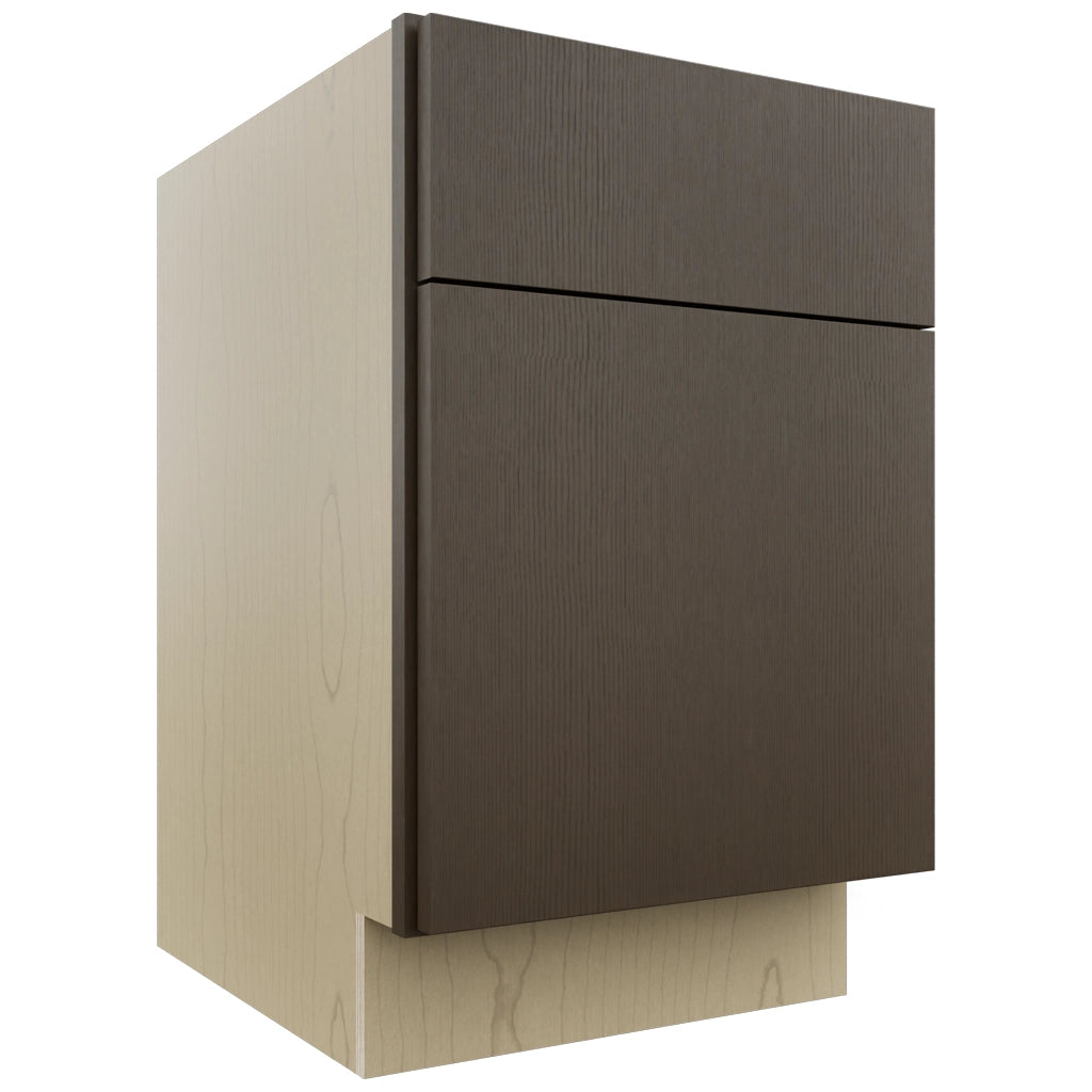 Fabuwood Luxe Canyon Oak FD18 Vanity Desk, Front View