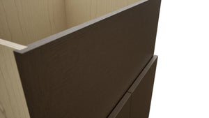 Fabuwood Luxe Canyon Oak FS30 Base Farm Sink Cabinet, Detail View