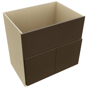 Fabuwood Luxe Canyon Oak FS33 Base Farm Sink Cabinet, Top View