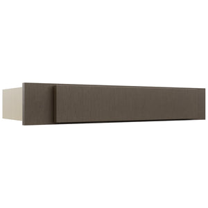 Fabuwood Luxe Canyon Oak KD30 Vanity Desk, Front View