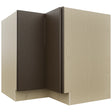 Fabuwood Luxe Canyon Oak LSB36 Base Corner Lazy Susan Cabinet, Front View
