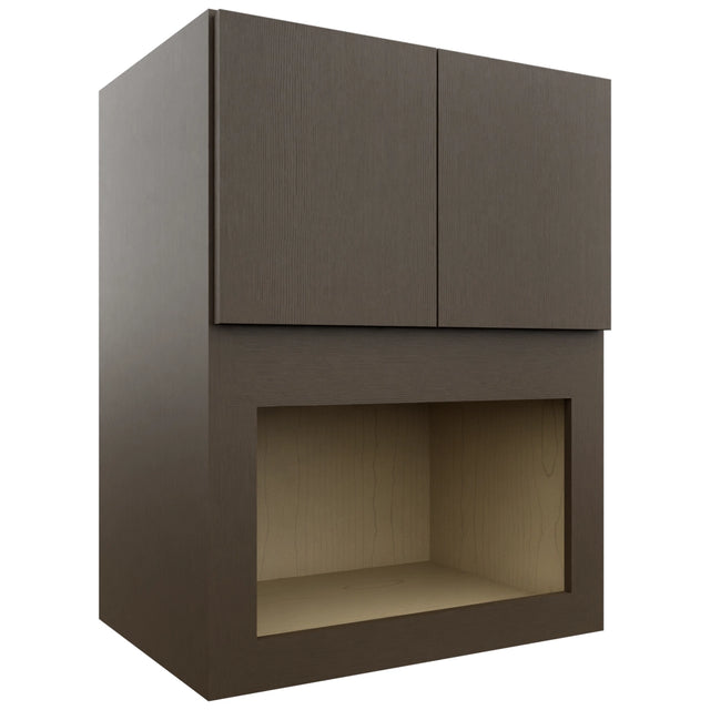 Fabuwood Luxe Canyon Oak MC303921 Wall Microwave Cabinet, Front View