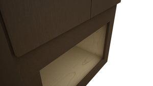 Fabuwood Luxe Canyon Oak MC304221 Wall Microwave Cabinet, Detail View