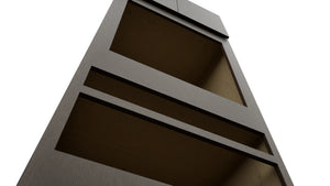 Fabuwood Luxe Canyon Oak OC3390D Tall Oven Cabinet Double, Detail View