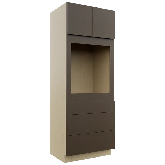 Fabuwood Luxe Canyon Oak OC3390S Tall Oven Cabinet Single, Front View