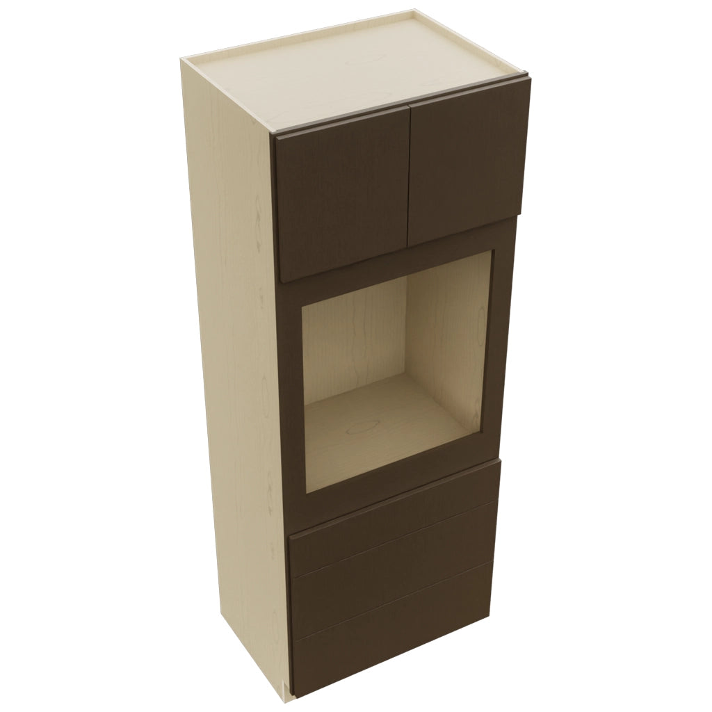 Fabuwood Luxe Canyon Oak OC3390S Tall Oven Cabinet Single, Top View