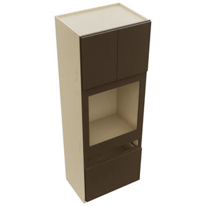 Fabuwood Luxe Canyon Oak OC3396C Tall Oven Cabinet Combo, Top View