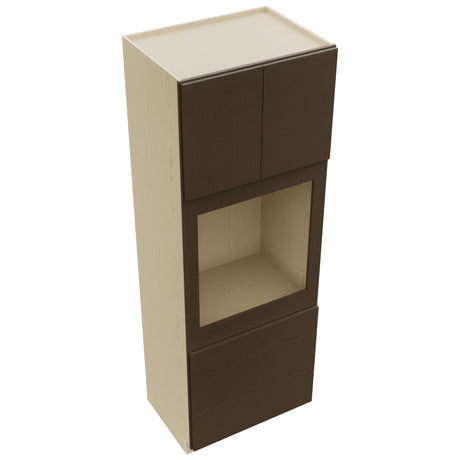 Fabuwood Luxe Canyon Oak OC3396S Tall Oven Cabinet Single, Top View