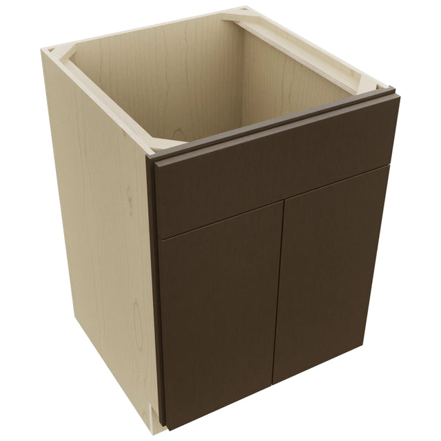 Fabuwood Luxe Canyon Oak SB24 Base Sink Cabinet, Top View