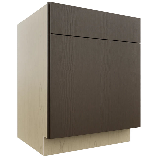 Fabuwood Luxe Canyon Oak SB27 Base Sink Cabinet, Front View