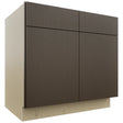 Fabuwood Luxe Canyon Oak SB36 Base Sink Cabinet, Front View