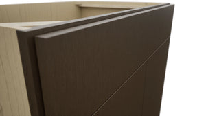 Fabuwood Luxe Canyon Oak SB36SDF Base Sink Cabinet, Detail View