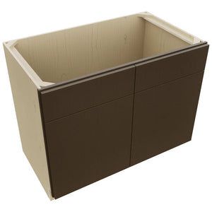 Fabuwood Luxe Canyon Oak SB42 Base Sink Cabinet, Top View