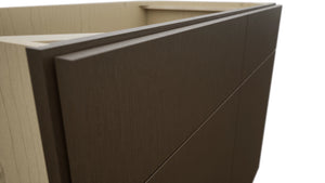 Fabuwood Luxe Canyon Oak SB42 Base Sink Cabinet, Detail View