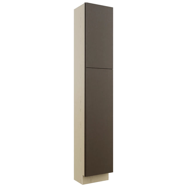 Fabuwood Luxe Canyon Oak TP151284 Tall Pantry Cabinet, Front View