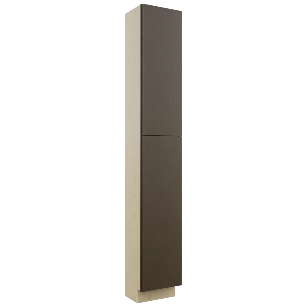 Fabuwood Luxe Canyon Oak TP151296 Tall Pantry Cabinet, Front View