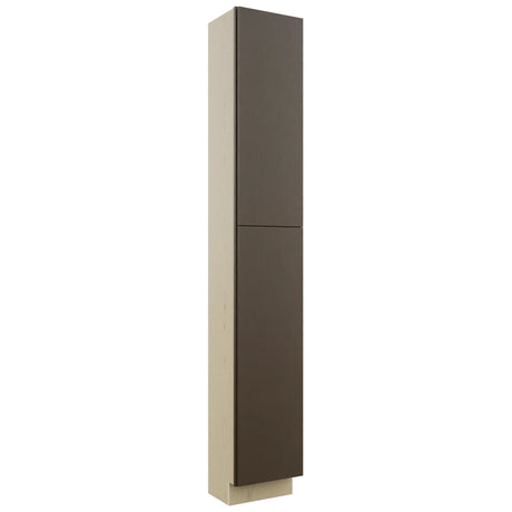 Fabuwood Luxe Canyon Oak TP151296 Tall Pantry Cabinet, Front View