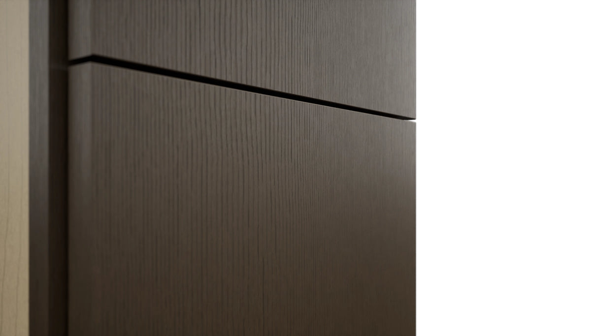 Fabuwood Luxe Canyon Oak TP151296 Tall Pantry Cabinet, Detail View