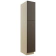 Fabuwood Luxe Canyon Oak TP152484 Tall Pantry Cabinet, Front View