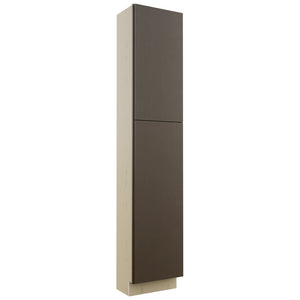 Fabuwood Luxe Canyon Oak TP181290 Tall Pantry Cabinet, Front View