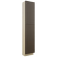 Fabuwood Luxe Canyon Oak TP181293 Tall Pantry Cabinet, Front View