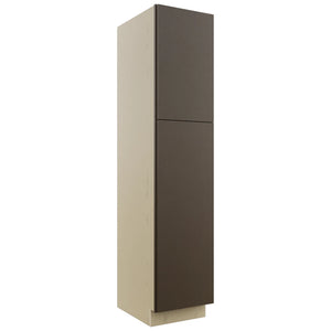 Fabuwood Luxe Canyon Oak TP182484 Tall Pantry Cabinet, Front View