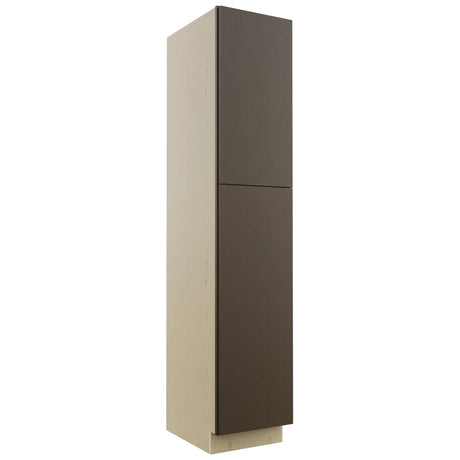 Fabuwood Luxe Canyon Oak TP182490 Tall Pantry Cabinet, Front View