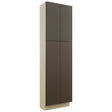 Fabuwood Luxe Canyon Oak TP241284 Tall Pantry Cabinet, Front View