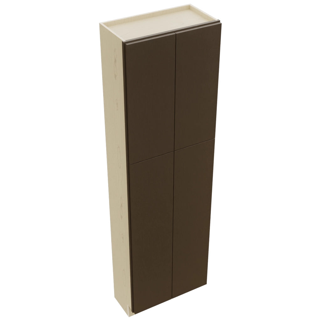 Fabuwood Luxe Canyon Oak TP241284 Tall Pantry Cabinet, Top View