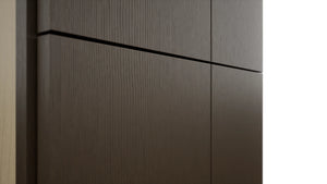 Fabuwood Luxe Canyon Oak TP241290 Tall Pantry Cabinet, Detail View