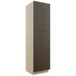 Fabuwood Luxe Canyon Oak TP242490 Tall Pantry Cabinet, Front View