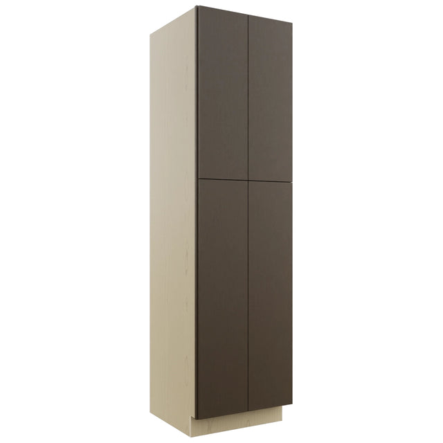 Fabuwood Luxe Canyon Oak TP242490 Tall Pantry Cabinet, Front View