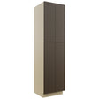 Fabuwood Luxe Canyon Oak TP242493 Tall Pantry Cabinet, Front View