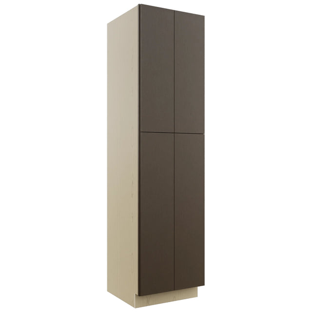Fabuwood Luxe Canyon Oak TP242493 Tall Pantry Cabinet, Front View