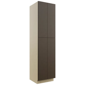 Fabuwood Luxe Canyon Oak TP242496 Tall Pantry Cabinet, Front View