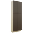 Fabuwood Luxe Canyon Oak TP301290 Tall Pantry Cabinet, Front View