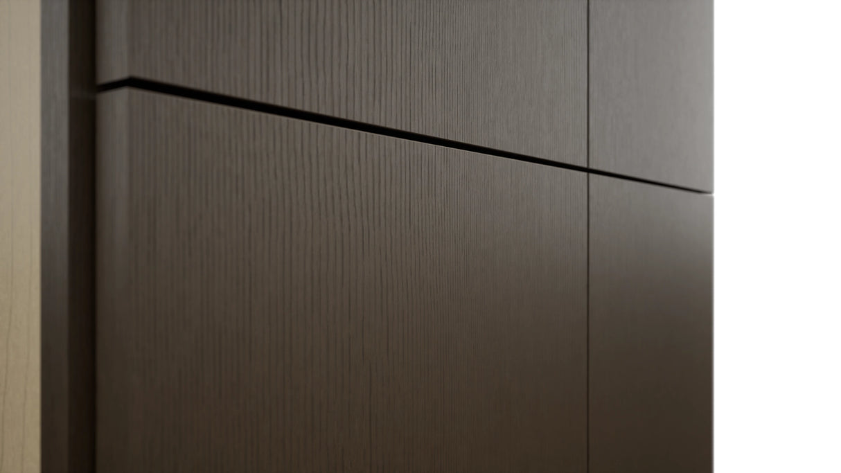 Fabuwood Luxe Canyon Oak TP301290 Tall Pantry Cabinet, Detail View