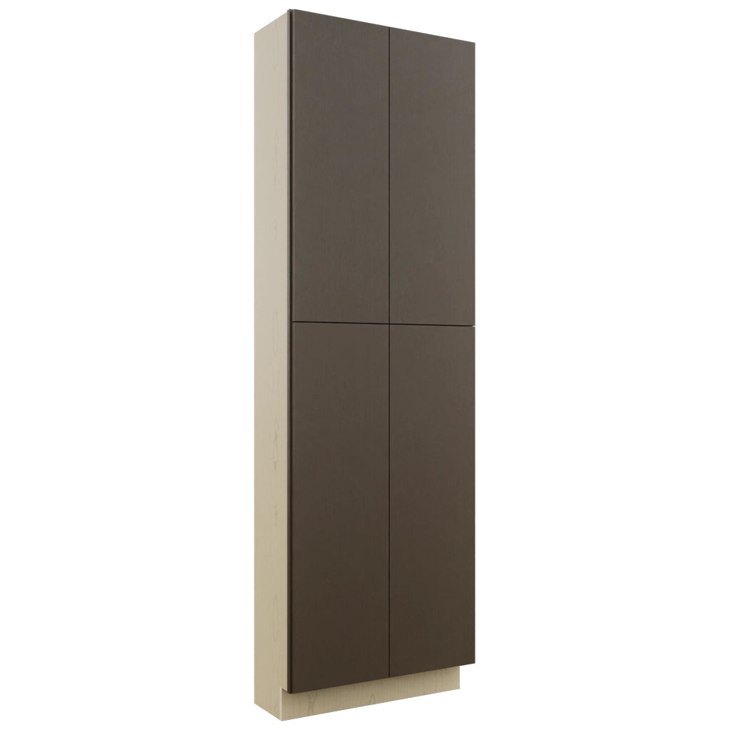 Fabuwood Luxe Canyon Oak TP301296 Tall Pantry Cabinet, Front View