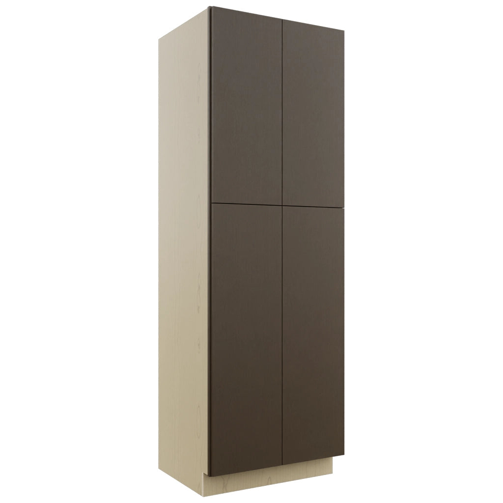 Fabuwood Luxe Canyon Oak TP302490 Tall Pantry Cabinet, Front View