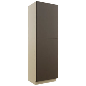 Fabuwood Luxe Canyon Oak TP302496 Tall Pantry Cabinet, Front View