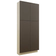 Fabuwood Luxe Canyon Oak TP361284 Tall Pantry Cabinet, Front View