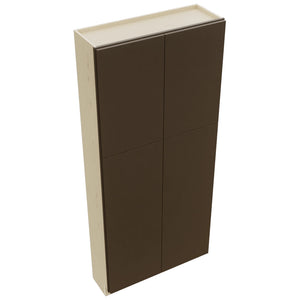 Fabuwood Luxe Canyon Oak TP361284 Tall Pantry Cabinet, Top View