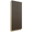Fabuwood Luxe Canyon Oak TP361290 Tall Pantry Cabinet, Front View