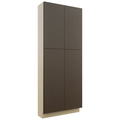 Fabuwood Luxe Canyon Oak TP361290 Tall Pantry Cabinet, Front View